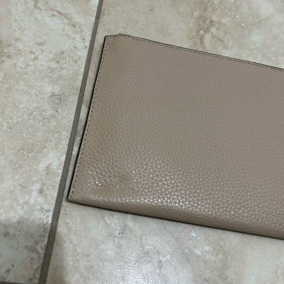 Michael Kors Beige Wristlet with Gold Accents - Picture 6 of 11